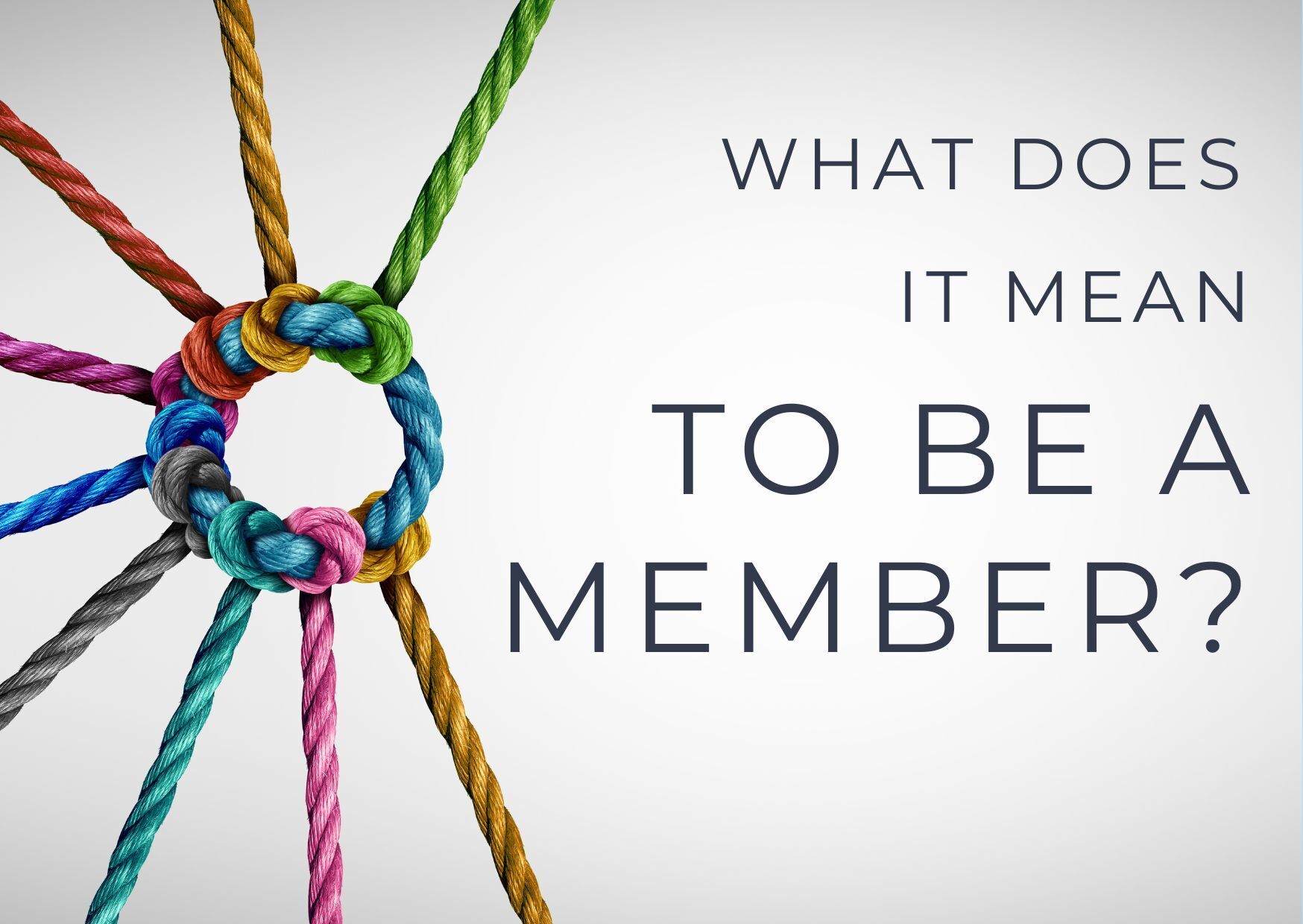 Becoming a Member
