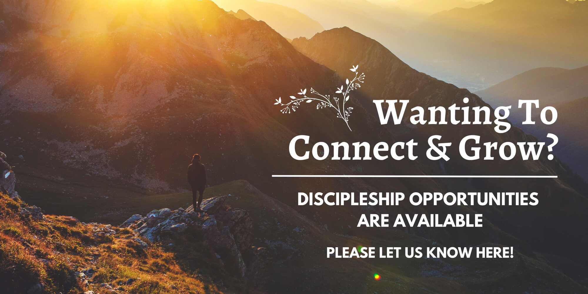 Discipleship Interest Form